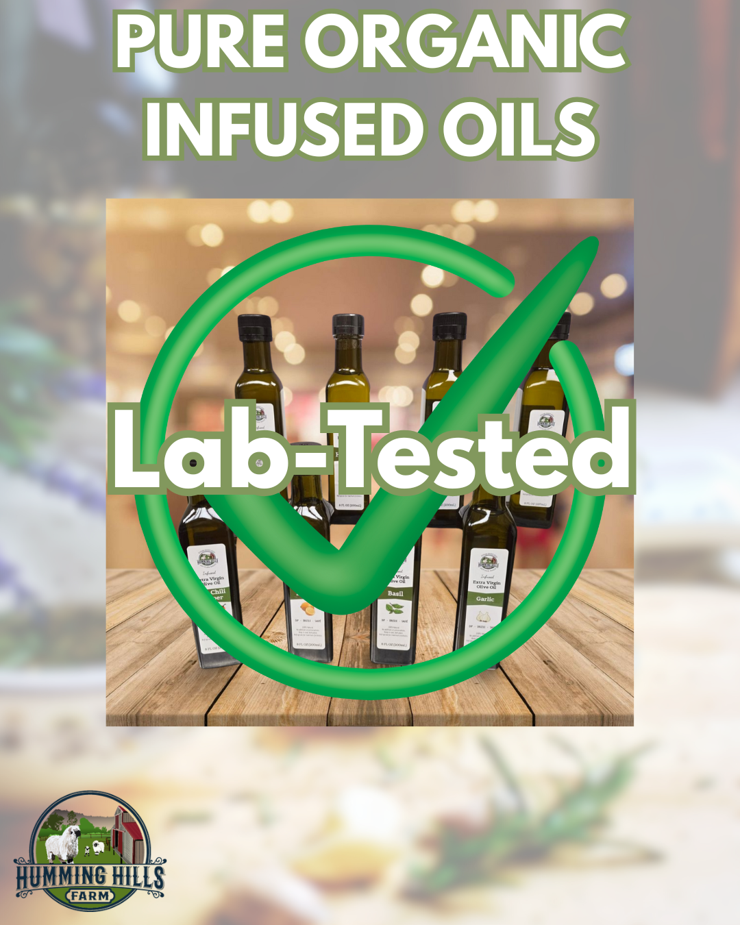 Humming Hills Farm Infused Oils: Pure, Clean, and Crafted with Care