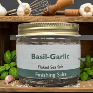 Basil-Garlic 1oz Finishing Salt
